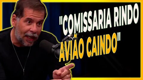 💥[LEANDRO HASSUN] NO AVIÃO EU PRESTO ATENÇÃO NA COMISSARIA💥