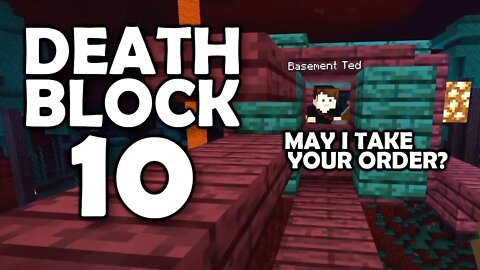 Fortress of Doom | Deathblock (Skyblock in the Nether) | Minecraft | Basement