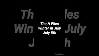 Winter In July - July 8th