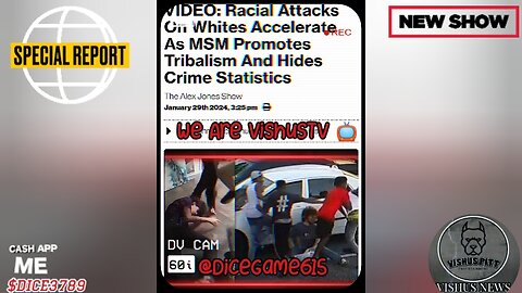 Racial Attacks On Whites Accelerate As MSM PROMOTES... #VishusTv 📺