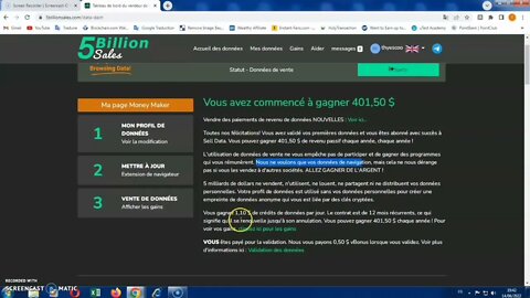 5 Billion sales gagner de l'argent avec navigateur chrome google extension affiliation