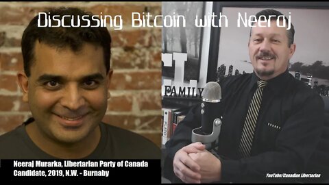 Discussing Bitcoin with Neeraj