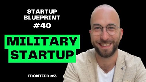 E40: Dr Max Werner - Military Drone Startup - Founder Story (Frontier #3)
