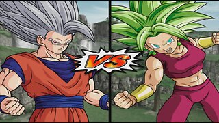 Beast Gohan VS Kefla - DBZ Budokai Tenkaichi 4