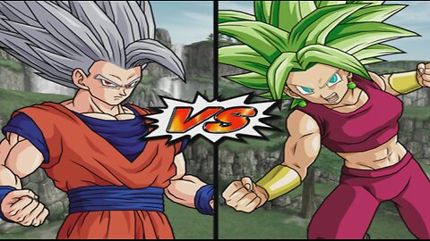 Beast Gohan VS Kefla - DBZ Budokai Tenkaichi 4