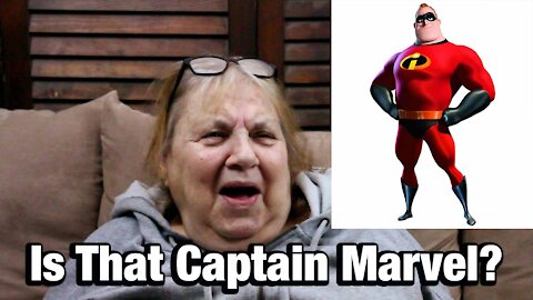80 Year old Grandma Tries to Guess Disney Character Names