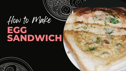 Delicious Egg in a Hole Recipe in Hindi | Egg Sandwich | Kitchen With Musfara