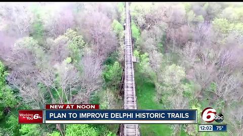 Plan to improve Delphi historic trails