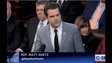 Matt Gaetz Lights up McCarthy on Floor About the Deal Negotiations