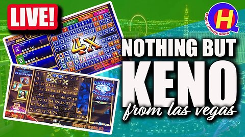 🚨LIVE! All KENO Action from Las Vegas!