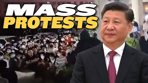 MASS PROTESTS Erupt in China Over Covid Lockdowns