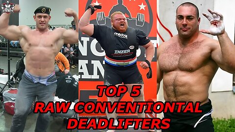 TOP 5 Conventional DEADLIFTERS in Powerlifting