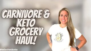 CARNIVORE AND KETO GROCERY HAUL | FARMER'S MARKET HAUL | I'M HAVING A PARTY | MISSION KETO