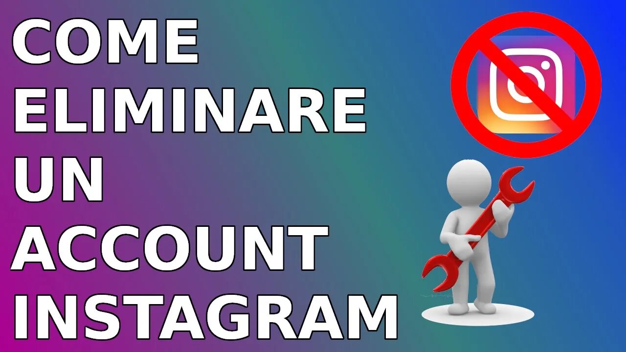 Come Eliminare Definitivamente Un Account Instagram Come eliminare un account instagram 2020 - Spiegato Semplice! Tutorial