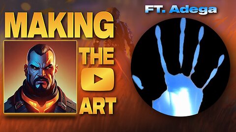 LIVE! - MAKING the Youtube Art ft @AdegaOutlaw