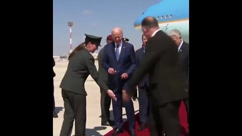 Biden in Israel: "What am I doing now?"