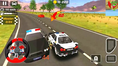 HD police vs gari game #844 police Gameplay Best Car Games Drift Gari Driving 2023 Android