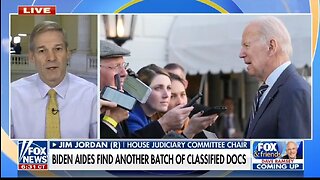 Jim Jordan Has A Ton Of Questions About Biden's Classified Documents Scandal