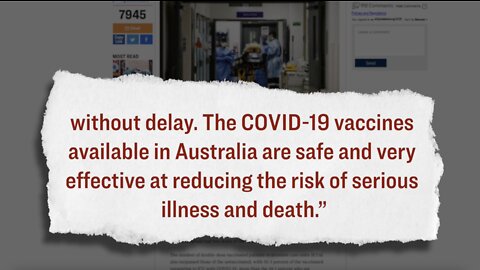 Fully Vaccinated People Hospitalized For Virus Surpass Unvaccinated, in Australia