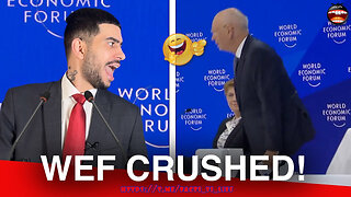Signal lost ....AGAIN! [New WEF Participant Crashes 2024 Davos Meeting]