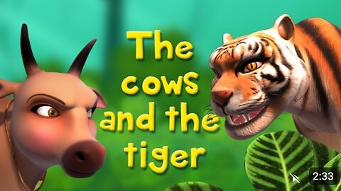 The cows and the tiger /Storys for kids