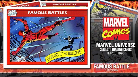 Marvel Famous Battle: Daredevil vs Bullseye!