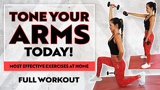 Tone Your Arms Today - At Home Arms Workout For Women