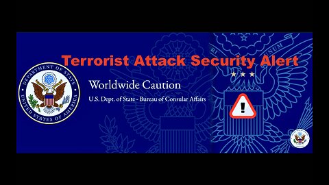 Worldwide Caution Terrorist Attack Security Alert Jewish History Of Crimes Against Humanity Noticed
