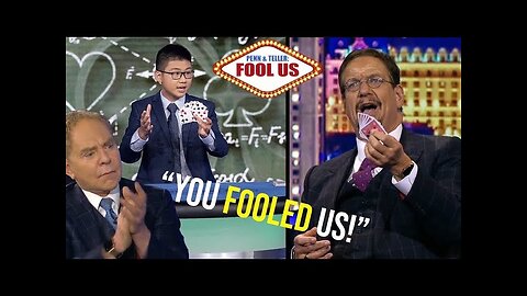 16 YEAR OLD magician FOOLS Penn and Teller with PHYSICS!? | Stanley Zhou on Fool Us