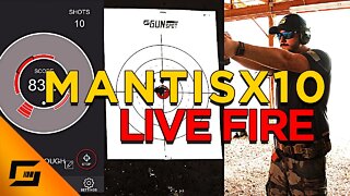 The Cure To Bad Range Practice - Mantis X10 Review Part 2 Live Fire