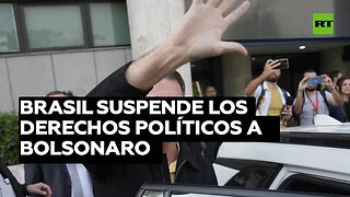 La justicia electoral de Brasil suspende los derechos políticos a Bolsonaro por ocho años