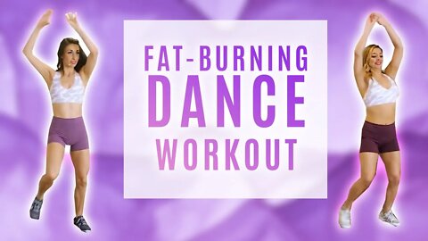 12 Min Dance Workout | Intermediate Fat Burning Cardio Fitness Challenge, At Home, DanceFit Monica