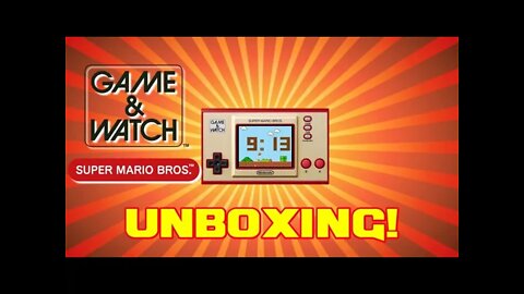 Super Mario Bros. Game & Watch unboxing! 😎Benjamillion