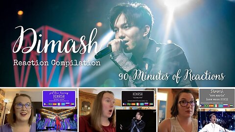 90 Minutes of Whitney Reacting to Dimash | A Compilation