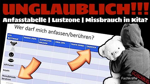 Missbrauchsvorwürfe in Caritas Kita!!! Lustquelle Afterzone & Anfasstabelle 😳😳😳