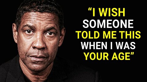 Denzel Washington's Life Advice Will Leave You Speechless (MUST WATCH)