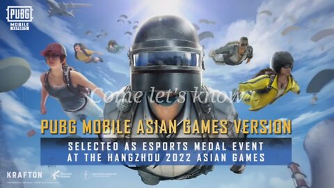 Battlegrounds Mobile India Players Eligible to Compete in Asian Games 2022 E-Sports Category:Krafton