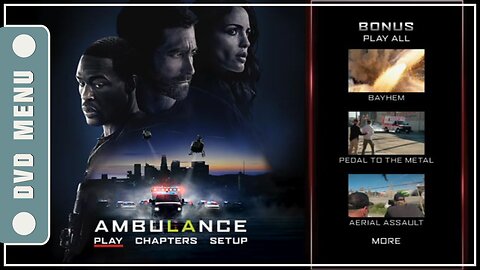 Ambulance - DVD Menu