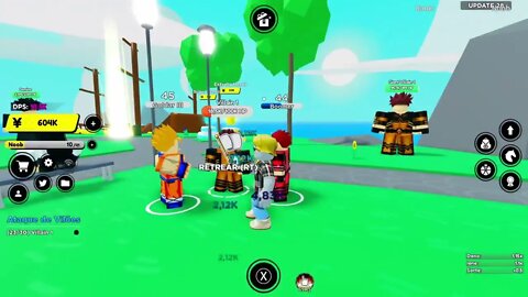 ANIME FIGHTERS SIMULATOR! FARM YEN! TWITCH! PEDROSK GAMER @NEWxXx Games #robloxanime