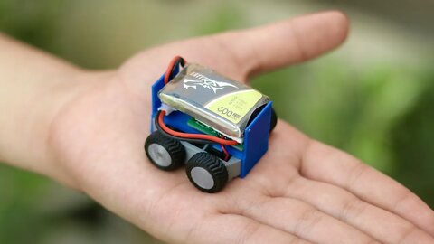 WOW! Making The Smallest IOT Robot Car