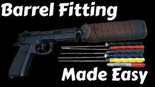 How To Custom Fit A Threaded Barrel To Your Pistol | CZ 75 SP01 9mm