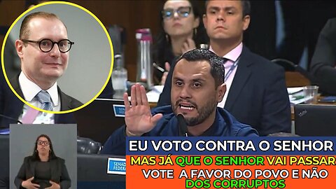 CLEITINHO DIZ VOTAR CONTRA, mas faz discurso emocionante em favor do povo brasileiro