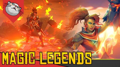 GRATIS! Quando o CLASSICO Vira um RPG de Ação! Magic Legends Open Beta Gameplay Português PT BR