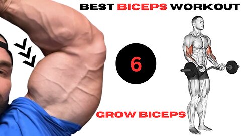 Awsome 6 Biceps Workout | How to get Big Biceps Fast | 7 Exercises For Bigger Biceps Workout