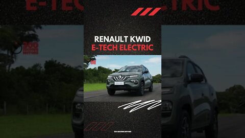 RENAULT KWID E-TECH one of the cheapest electric car #SHORTS