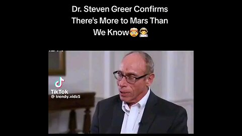 Dr Steven Greer "there's more to Mars"