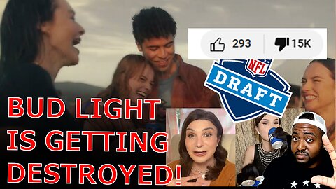 Bud Light NFL Draft Ad DESTROYED As SALES GET WORSE AND They GET TROLLED BY New Anti Woke Watch Ad!