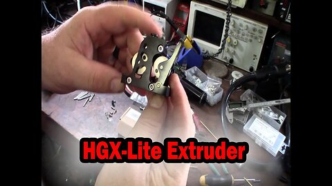 HGX-LITE-Extruder All Aluminum with LGX style gears. HGX Lite