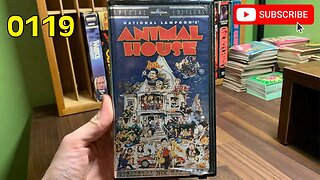 [0119] ANIMAL HOUSE (1978) VHS [INSPECT] [#animalhouse #animalhouseVHS]