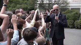 Joe Biden's Love/Hate relationship with the Press - finally takes questions, From Children